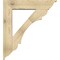 Ekena Millwork Olympic Traditional Rough Sawn Bracket w/ Offset Brace, Douglas Fir, 8"W x 36"D x 40"H BKT0806X36X40OLY01RDF - alternate 4